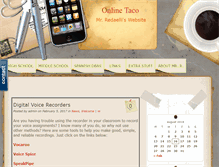Tablet Screenshot of onlinetaco.com